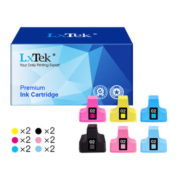 HP 02 Compatible Ink Cartridges (12 Pack)