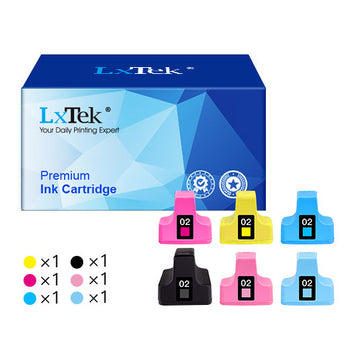 HP 02 Compatible Ink Cartridges (6 Pack)