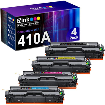 HP 410A 410X Compatible Toner Cartridges(4 Pack)