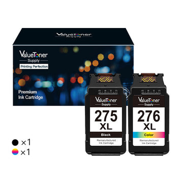 Canon PG-275XL CL-276XL Remanufactured Ink Cartridge (2 Pack)