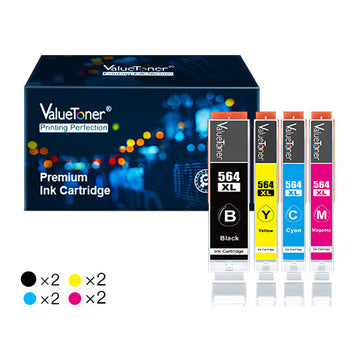 HP 564XL 564 XL Compatible Ink Cartridge (8 Pack)