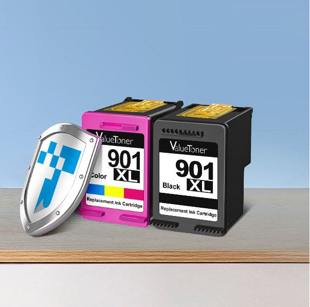 HP 901XL 901 XL Compatible Ink Cartridge (2 Pack)